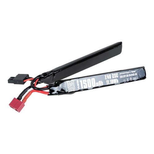 SPECNA ARMS LI-PO BATTERY 7.4V X 1500MAH 25C NUNCHUCK DEANS MINI G-TECH (SPE-06-043468)