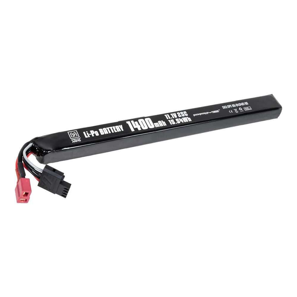 SPECNA ARMS BATTERIA LI-PO 11.1V x 1400MAH 25C AK STICK DEANS MINI G-TECH (SPE-06-043481)