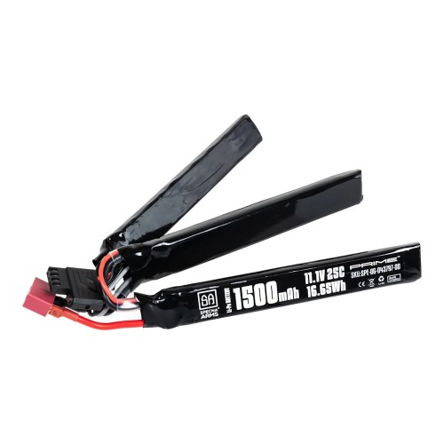 SPECNA ARMS LI-PO BATTERY 11.1V X 1500MAH 25C NUNCHUCK 3 DEANS MINI G-TECH (SPE-06-043797)
