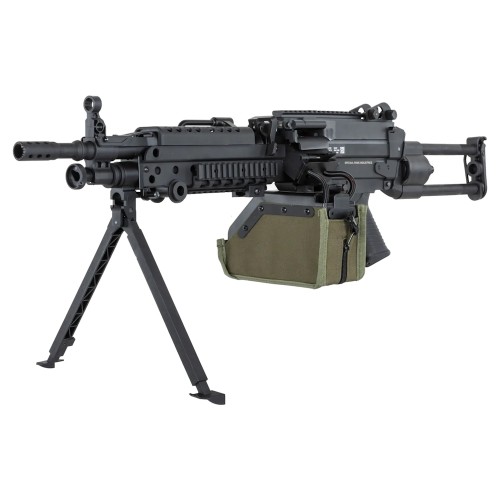SPECNA ARMS ELECTRIC RIFLE SA-249 PARA FLEX GATE X-ASR MACHINE GUN BLACK (SPE-01-042266)