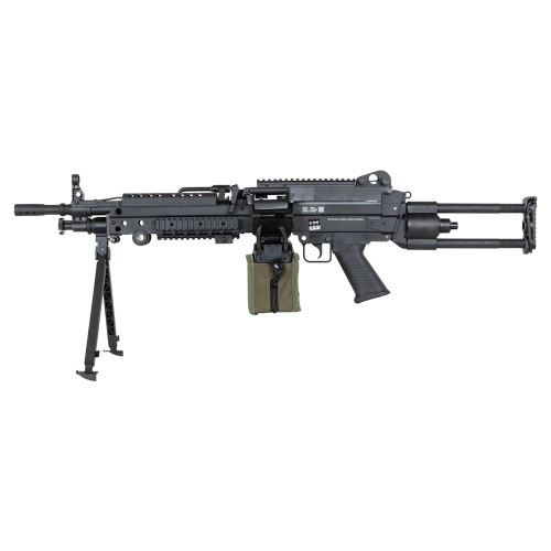 SPECNA ARMS FUCILE ELETTRICO SA-249 PARA FLEX GATE X-ASR MACHINE GUN NERO (SPE-01-042266)