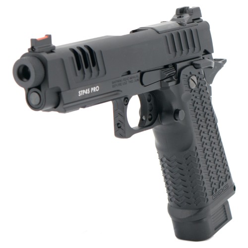G&G PISTOLA A GAS STP45 PRO 8" NERA (GG-STP45PRO)