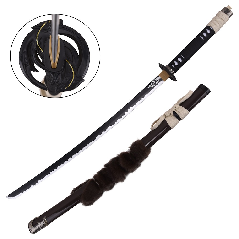 KATANA ORNAMENTALE CON LAMA IN BAMBOO (ZS745WD)