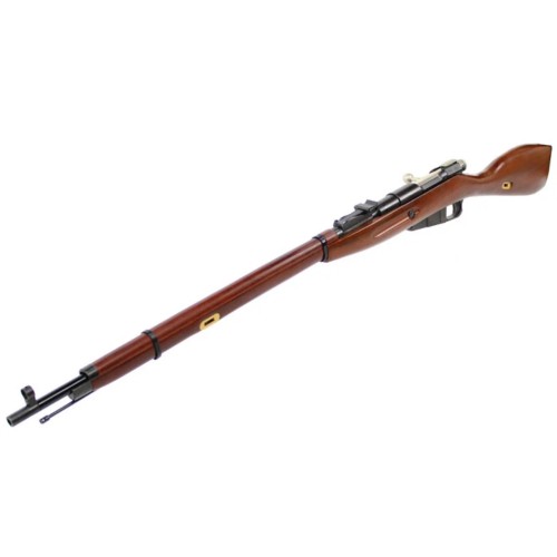 S&T SPRING POWERED BOLT ACTION RIFLE M1891/30 MOSIN NAGANT REAL WOOD (S&TM1891)