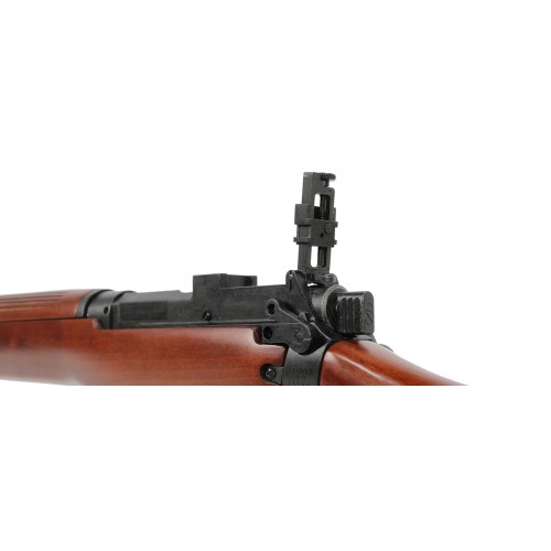 S&T SPRING POWERED BOLT ACTION RIFLE LEE ENFIELD NO.4 MKI REAL WOOD (S&TLENBRW)