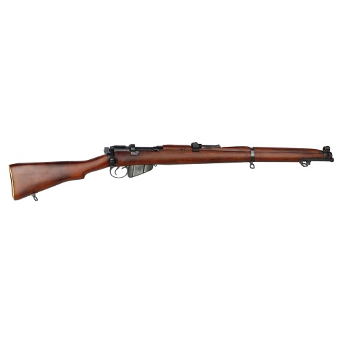 S&T SPRING POWERED BOLT ACTION RIFLE LEE ENFIELD NO.1 MKIII REAL WOOD (S&TLENRW)