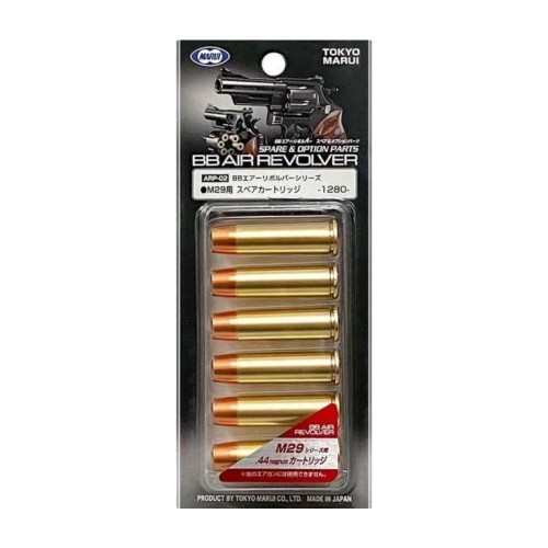 TOKYO MARUI 6 CARTUCCE PER REVOLVER A GAS M29 (137524)