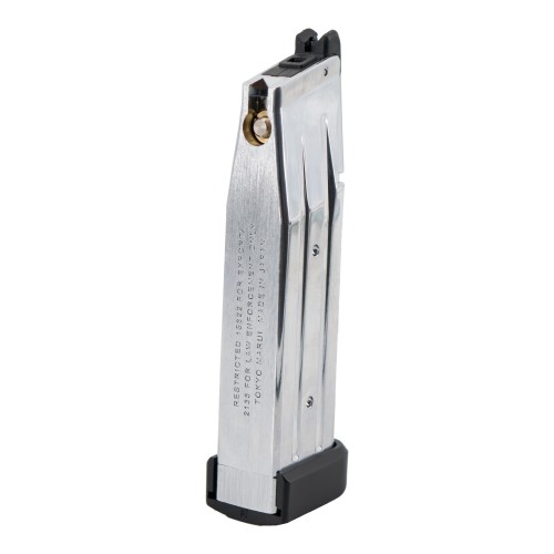 TOKYO MARUI GAS MAGAZINE 31 ROUNDS FOR HI-CAPA 5.1 SERIES PISTOLS STAINLESS STEEL (149329)