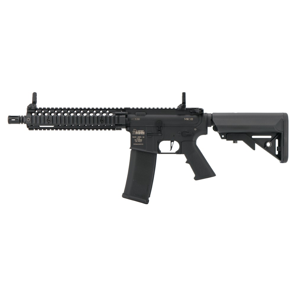 SPECNA ARMS ELECTRIC RIFLE DANIEL DEFENSE MK18 SA-F19 FLEX HAL ETU BLDC BLACK (SPE-01-048799)