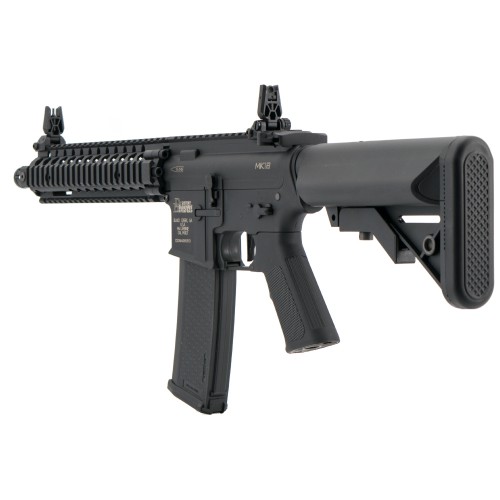 SPECNA ARMS FUCILE ELETTRICO DANIEL DEFENSE MK18 SA-F19 FLEX HAL ETU BLDC NERO (SPE-01-048799)