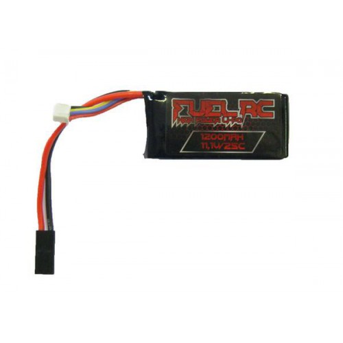 FUEL LI-PO BATTERY 11.1V X 1200MAH 25C (FL-11.1X1200)