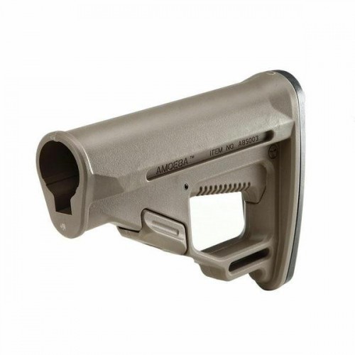 AMOEBA PRO TACTICAL BUTT STOCK FOR M4 DARK EARTH (AR-ABS03T)