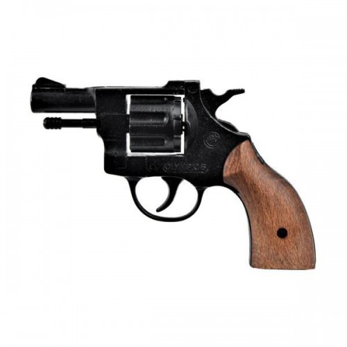 BRUNI REVOLVER A SALVE OLYMPIC 6MM GUANCETTE LEGNO (BR-1000)