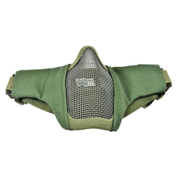 WOSPORT MASCHERA CON GRIGLIA IN METALLO OLIVE DRAB (WO-MA42V)