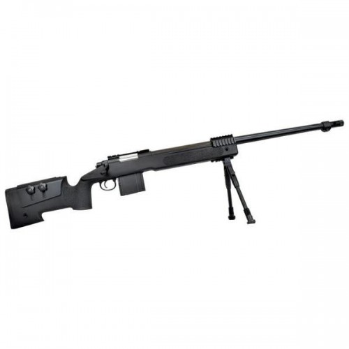 WELL FUCILE SNIPER BOLT ACTION CON BIPIEDE NERO (MB4416B)