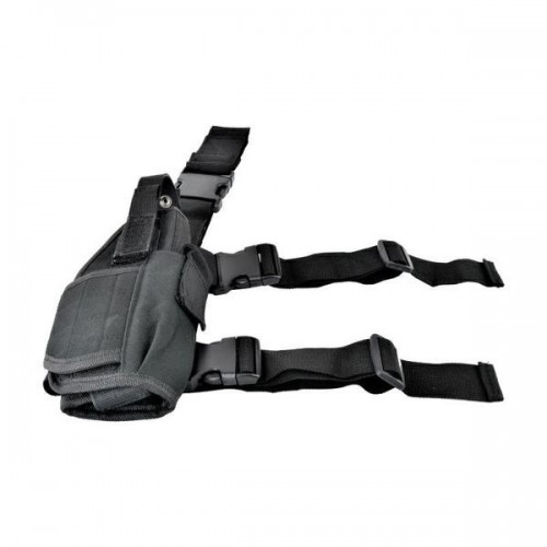 WOSPORT TACTICAL LEG HOLSTER FOR RIGHT-HANDED BLACK (WO-GB11B)