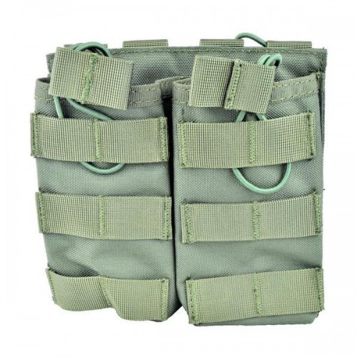 WOSPORT DOUBLE MAGAZINES POUCH OLIVE DRAB (WO-MG12V)