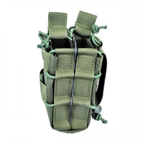 WOSPORT DOPPIA TASCA PORTA CARICATORE OLIVE DRAB (WO-MG10V)