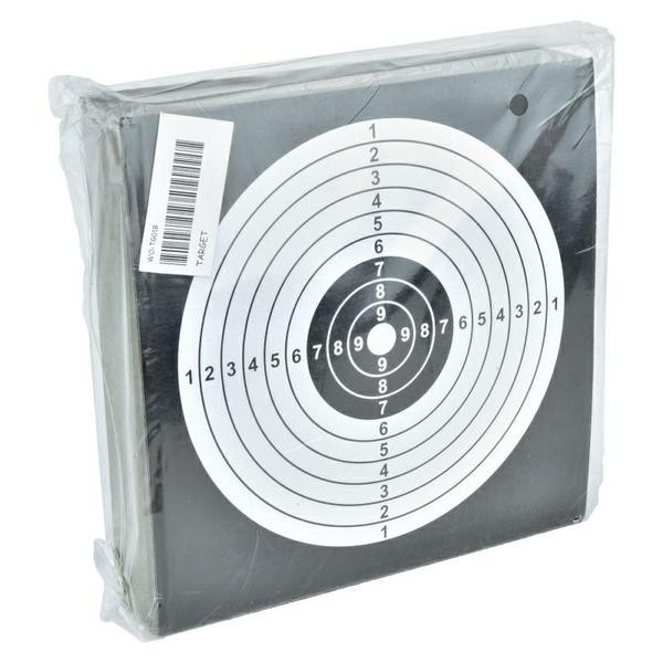 TARGET SHEETS 14 X 14 BLACK 100 PIECES (WO-TG01B)