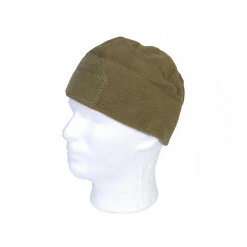 EMERSONGEAR FLEECE VELCRO WATCH CAP COYOTE BROWN (EM8542C)