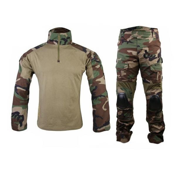 EMERSONGEAR COMBAT SUIT GEN2 WOODLAND LARGE SIZE (EM6974-L) | Jolly Softair