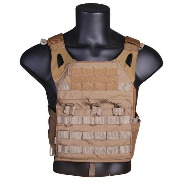 EMERSONGEAR TACTICAL VEST JUMPER PLATE CARRIER COYOTE BROWN (EM7344CB)