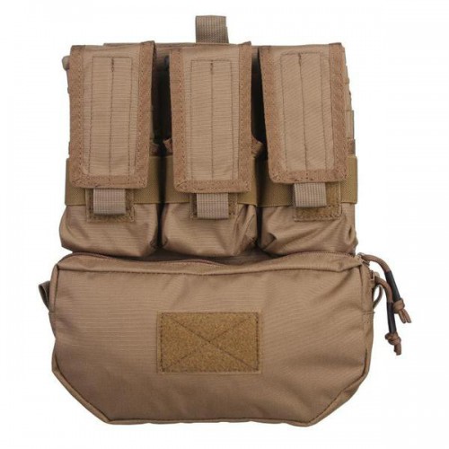 EMERSONGEAR BACK PANEL PER TACTICAL VEST COYOTE BROWN (EM9300CB)