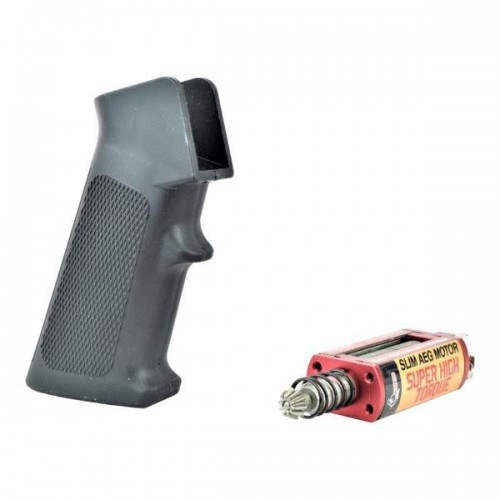 ARES M4 SLIM GRIP NERO E MOTORE SUPER HIGH TORQUE (AR-PGM4-B)