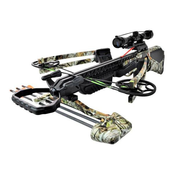 REVERSE DRAW COMPOUND CROSSBOW 135LBS CAMO (M81C)