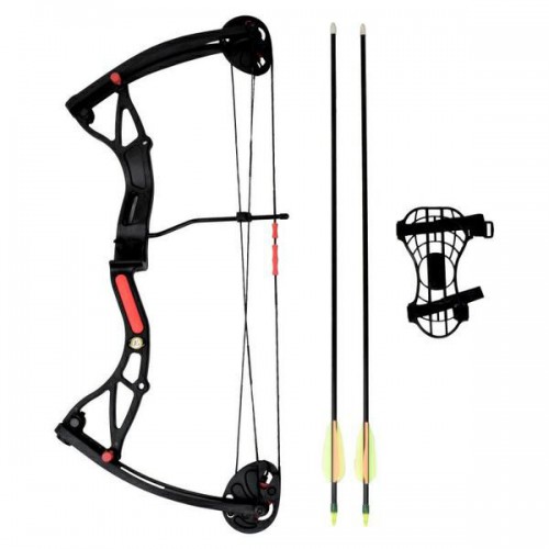 EK ARCHERY YOUTH COMPOUND BOW BUSTER 15-29 LBS BLACK (CO-034B)