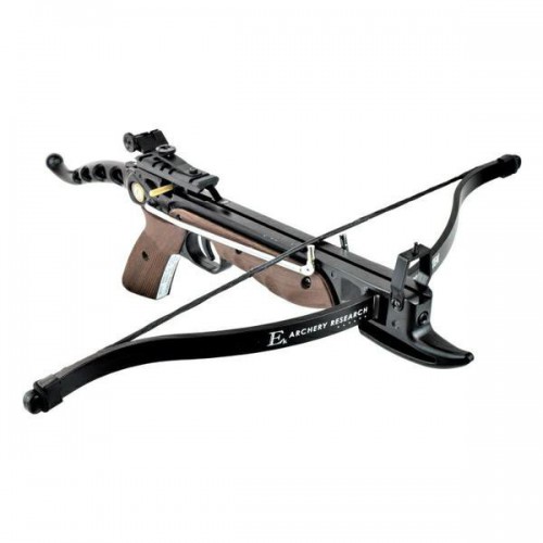 EK ARCHERY RECURVE CROSSBOW PISTOL COBRA SELF COCKING 80 LBS WOOD CAMO (CR039W)