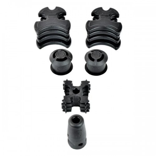 EK ARCHERY VIBRATION DAMPENER SET BLACK (30060)