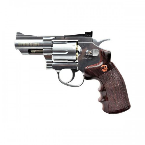 BRUNI REVOLVER CO2 CAL 4,5 C N 823 2,5 ARGENTO (BR-708S)