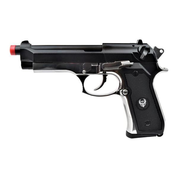 HFC BLOW BACK GAS PISTOL HG-194 BLACK/SILVER (HG 194BS)