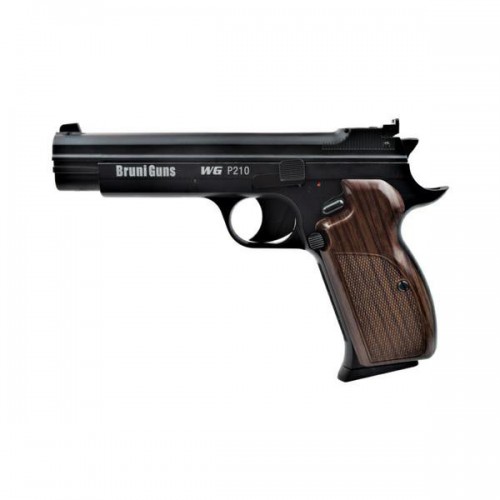 PISTOLA CO2 CAL 4,5 1911 US COMBAT FULL METAL BLACK BRUNI (BR-601MB)