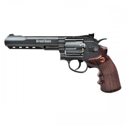 BRUNI CO2 4,5MM REVOLVER 6 BLACK (BR-702B)