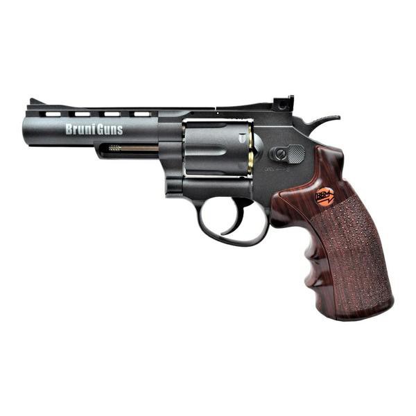 BRUNI CO2 4,5MM REVOLVER 4 BLACK (BR-701B)