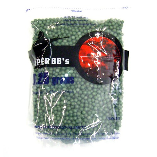 BALL PELLETS 0.25G GREEN (VIPER 0.25V)