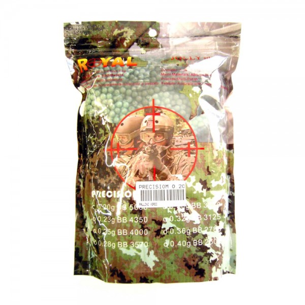 ROYAL PRECISION BALL PELLETS 0.25G GREEN (PRECISION 0.25V) ROYAL PRECISION BALL PELLETS 0.25G GREEN (PRECISION 0.25V)