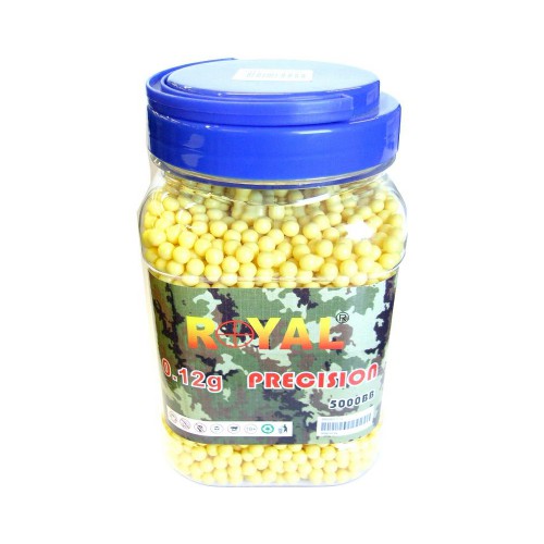 ROYAL BALL PELLETS 0.12G 5000 PIECES YELLOW (BB 5000)