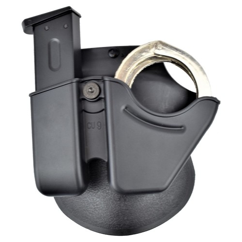 ROYAL HOLSTER FOR HANDCUFFS AND MAGAZINE BLACK (HVAR-B)