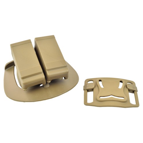 ROYAL DOUBLE GLOCK MAG HOLSTER TAN (HGLCAR-T)