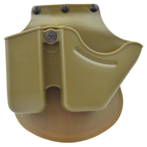 ROYAL HOLSTER FOR HANDCUFFS AND MAGAZINE TAN (HVAR-T)