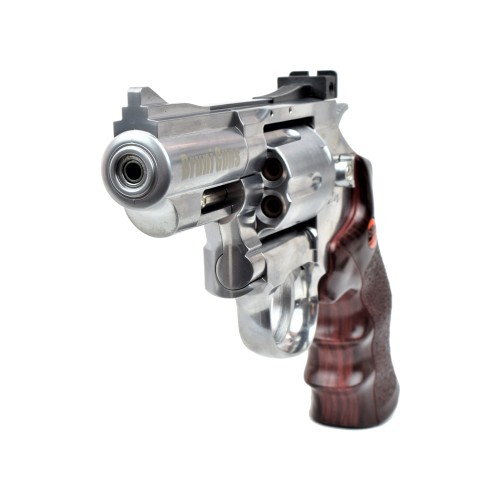 BRUNI CO2 4,5MM REVOLVER 2,5 SILVER (BR-708S)