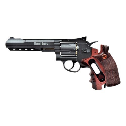 BRUNI CO2 4,5MM REVOLVER 6 BLACK (BR-702B)