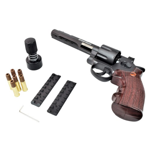 BRUNI CO2 4,5MM REVOLVER 6 BLACK (BR-702B)