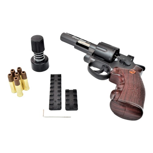 BRUNI CO2 4,5MM REVOLVER 4 BLACK (BR-701B)