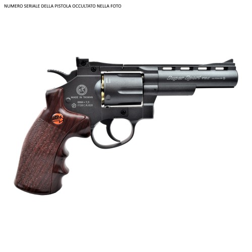 BRUNI CO2 4,5MM REVOLVER 4 BLACK (BR-701B)