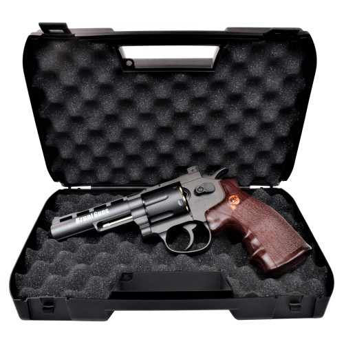 BRUNI CO2 4,5MM REVOLVER 4 BLACK (BR-701B)