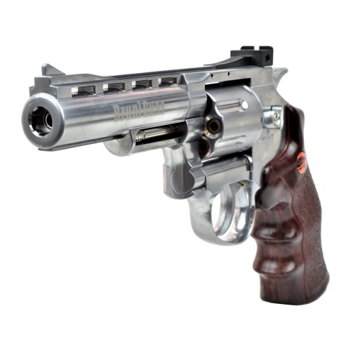 BRUNI CO2 4,5MM REVOLVER 4 SILVER (BR-701S)